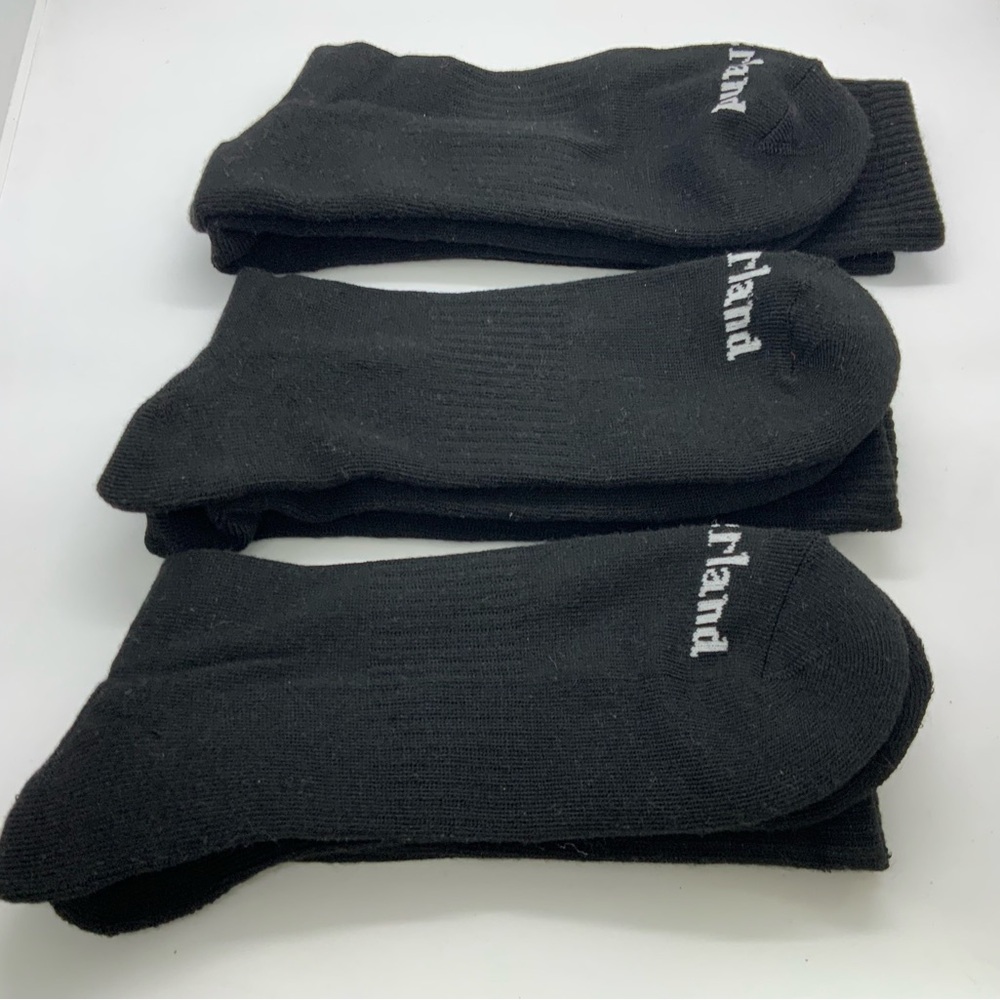 (3) Timberland Men's Classic Black Socks
